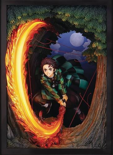 Demon Slayer Tanjiro Kamado Hinokami Kagura Dioram