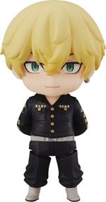 Tokyo Revengers Nendoroid Pvc Action Figura Chifuyu Matsuno 10 Cm Orange Rouge