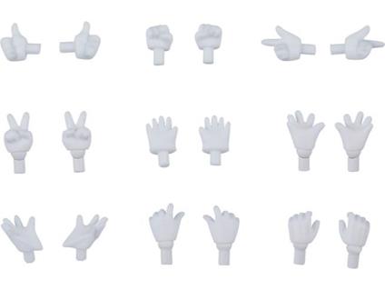 Original Character Parts For Nendoroid Bambola Figures Hand Parts Set Guanti Ver. (white) Good Smile Company