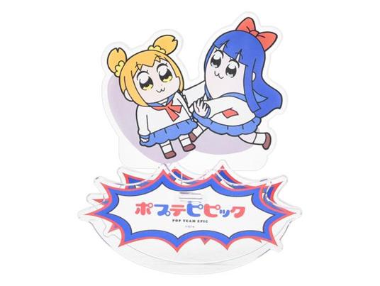 Pop Team Epic GoodSmile Moment Rocking Acrylic Stand Popuko & Pipmi 12 Cm Good Smile Company