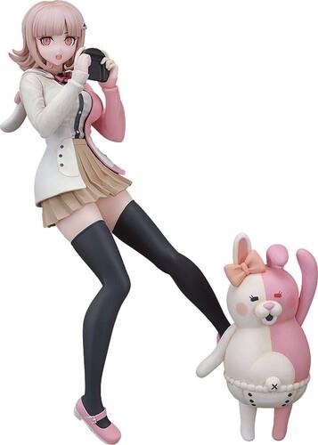 Danganronpa Chiaki Monomi Felpa Con Cappuccio Pup Statua Phat