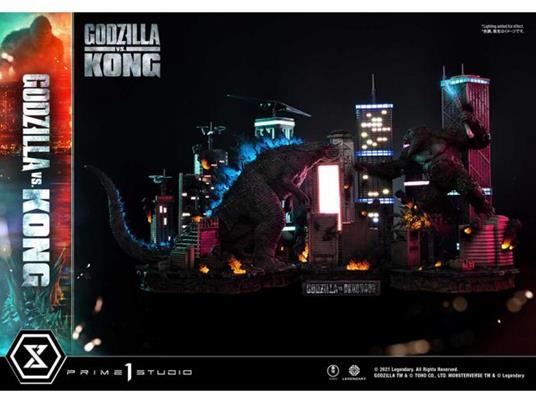 GODZILLA VS KONG FINAL BATTLE DIORAMA ST STATUA PRIME 1 STUDIO