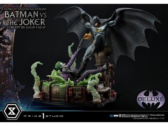 Dc Comics Statua 1/3 Batman Vs. The Joker By Jason Fabok Deluxe Bonus Version 85 Cm Prime 1 Studio