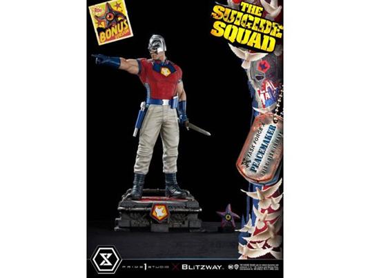 The Suicide Squad Statua 1/3 Peacemaker Bonus Version 79 Cm Prime 1 Studio