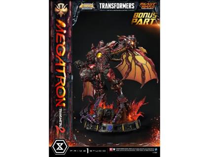 Transformers Beast Wars Premium Masterline Statua 1/4 Megatron Transmetal 2 Deluxe Bonus Version 74 Cm Prime 1 Studio