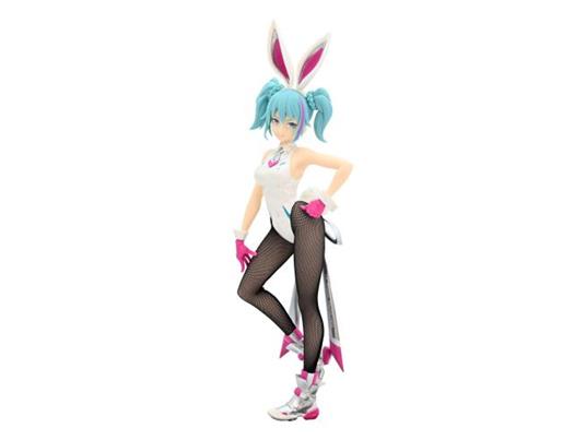 Hatsune Miku Bicute Bunnies Pvc Statua Hatsune Miku Street Pink Color Ver. 30 Cm Furyu