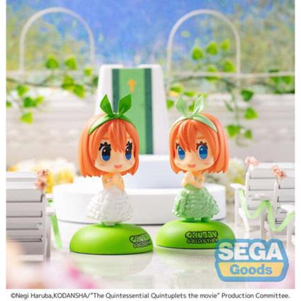 The Quintessential Quintuplets: The Movie Chubby Collection Pvc Statua Yotsuba Nakano 11 Cm Sega