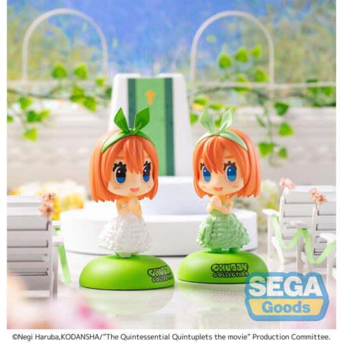 The Quintessential Quintuplets: The Movie Chubby Collection Pvc Statua Yotsuba Nakano 11 Cm Sega