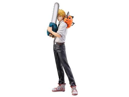 Chainsaw Man Luminasta Pvc Statua 1/7 Denji & Pochita 24 Cm Sega