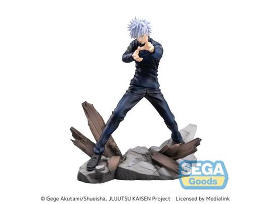 Jujutsu Kaisen Luminasta Pvc Statua Satoru Gojo Cursed Technique Lapse - Maximum Cursed Energy Output: Blue 19 Cm Sega