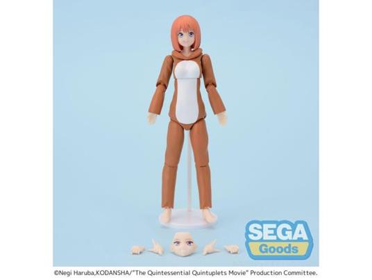 The Quintessential Quintuplets Action Figures Movingood!!! Yotsuba Nakano 15 Cm Sega