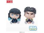 Demon Slayer: Kimetsu No Yaiba Chubby Collection Pvc Statua Muichiro Tokito & Gyomei Himejimae 6 Cm Sega