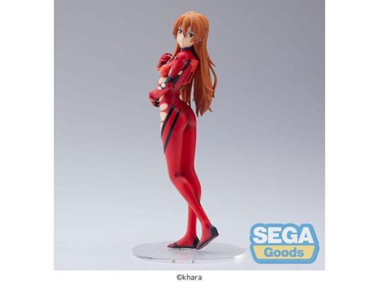 Evangelion: 3.0+1.0 Thrice Upon A Time Spm Pvc Statua Asuka Langley On The Beach (re-run) 21 Cm Sega
