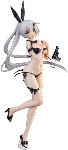 Girls Frontline Pvc Statua 1/7 Five-seven Swimsuit Heavily Damaged Ver. (cruise Queen) 26 Cm Phalaeno