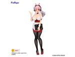 Super Sonico Bicute Bunnies Pvc Statua Super Sonico Waitress Ver. 28 Cm Furyu