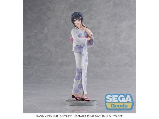 Rascal Does Not Dream Of Bunny Girl Senpai Luminasta Pvc Statua Mai Sakurajima Yukata 22 Cm Sega