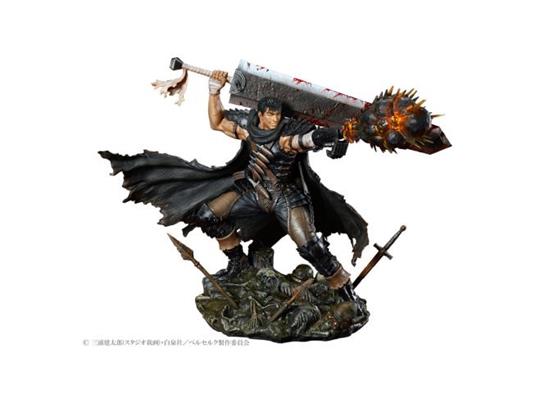 Berserk Pvc Statua 1/7 Guts Black Swordsman Ver. 26 Cm Medicos Entertainment