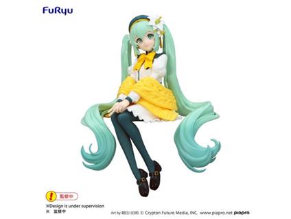 Hatsune Miku Noodle Stopper Pvc Statua Flower Fairy Lily White Ver. 14 Cm Furyu