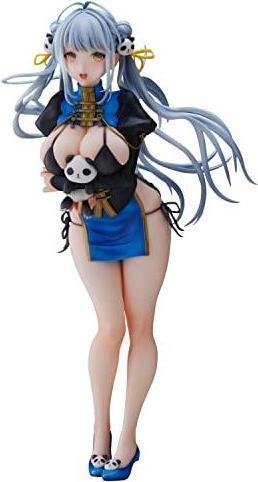 Sencha Illustration Panda-Chan China Dress Non-Sca