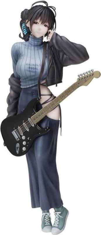 Hitomio Juroku Illustration Guitar Meimei Pvc Fig