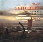 Sinfonie n.3, n.4 - CD Audio di Franz Schubert,Leningrad Philharmonic Orchestra,Alexandr Dmitriev