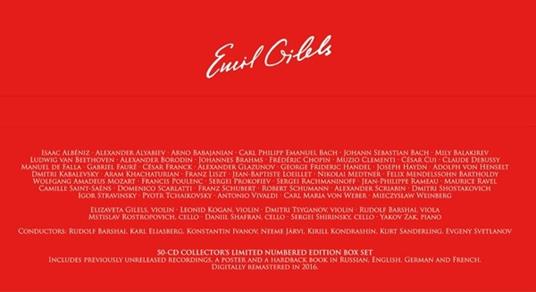 100th Anniversary - CD Audio di Emil Gilels - 4