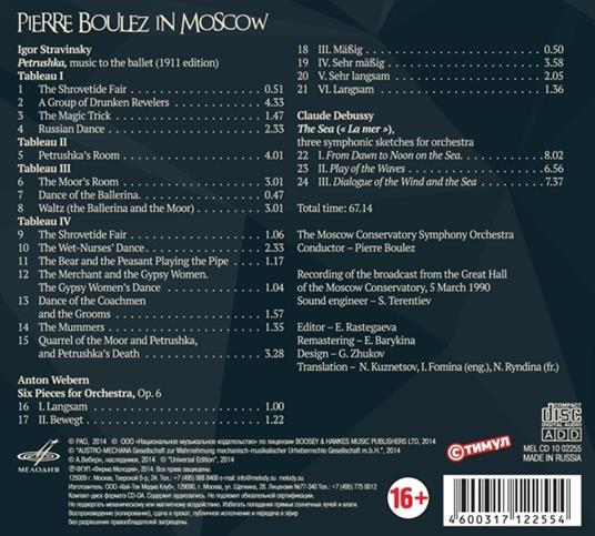 Petrouchka - CD Audio di Igor Stravinsky - 2