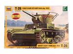 Zvezda - 1/35 T-26 Mod. 1933 Soviet Light Tank Wwii (7/22) *