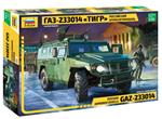 Russian Armored Vehicle Gaz Tiger Mobility Vehicle 4X4 Plastic Kit 1:35 Model Z3668