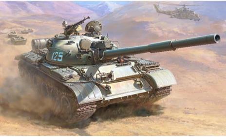 T-62 Version 1974 - 1975 nuove parti
