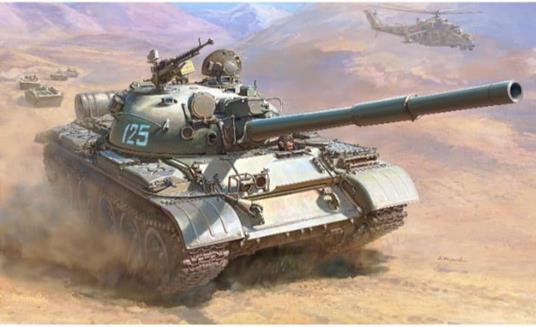 T-62 Version 1974 - 1975 nuove parti