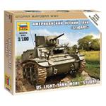 Modellino Carro Armato Us Light Tank M3A1 Stuart