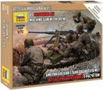 1/72 Us Machine Gun Browning W/Crew (ZS6286)