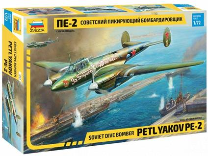 Petlyakov Pe-2 Scala 1/72 (ZS7283)