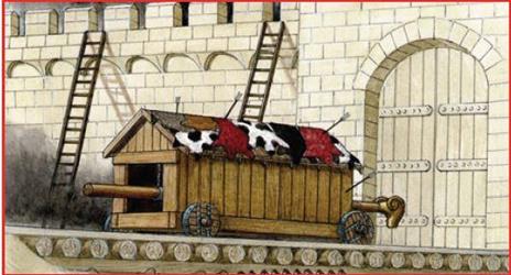 Ancient Siege Machines N.1 Plastic Kit 1:72 Model Z8015