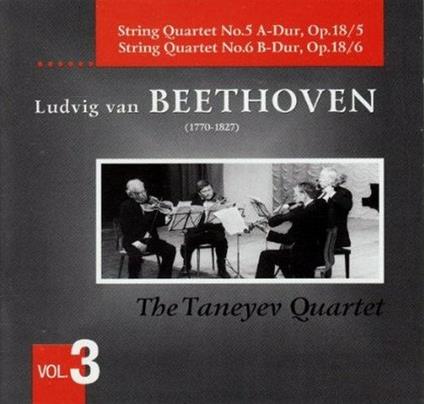 String Quartets vol.3 - CD Audio di Ludwig van Beethoven