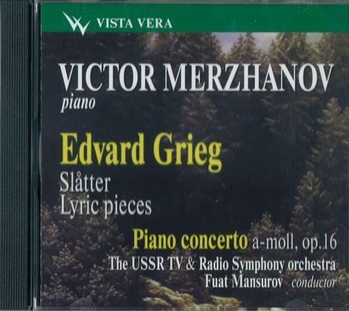 Slatter - Lyric Pieces - Piano Concerto - CD Audio di Edvard Grieg