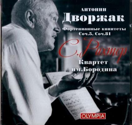 Piano Quintets - CD Audio di Antonin Dvorak