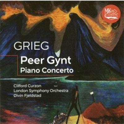 Concerto per pianoforte - CD Audio di Edvard Grieg,Clifford Curzon,Oivin Fjelstad