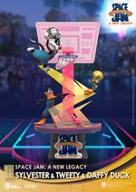 Space Jam: A New Legacy D-Stage PVC Diorama Sylvester & Tweety & Daffy Duck New Version 15 Cm Beast Kingdom Toys