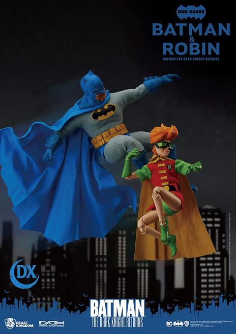 Batman The Dark Knight Returns Dynamic 8ction Heroes Action Figures 1/9 Batman & Robin 16 - 21 Cm Beast Kingdom Toys - 3