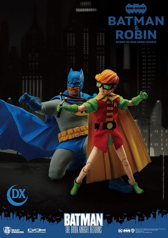 Batman The Dark Knight Returns Dynamic 8ction Heroes Action Figures 1/9 Batman & Robin 16 - 21 Cm Beast Kingdom Toys - 4