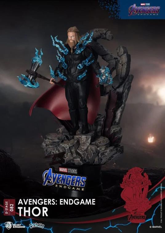 Avengers: Endgame D-Stage PVC Diorama Thor Closed Box Version 16 Cm Beast Kingdom Toys - 5