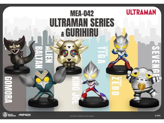 Ultraman Mini Uova Attack Figura 8 Cm Assortment Ultraman Series & Gurihiru Beast Kingdom Toys