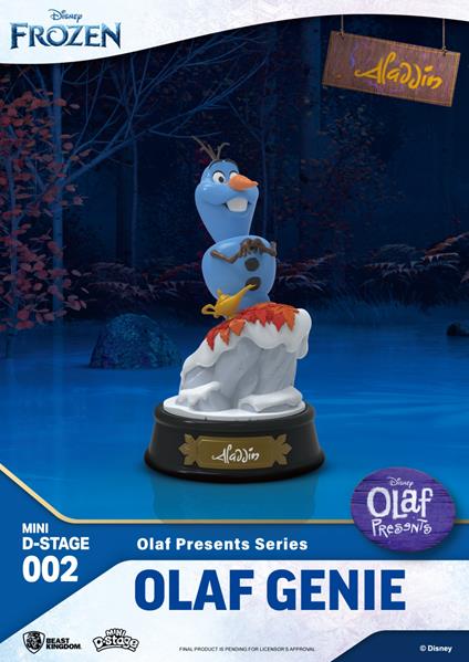 Disney: Beast Kingdom - Olaf Presents - Genio Figura MiniD-Stage