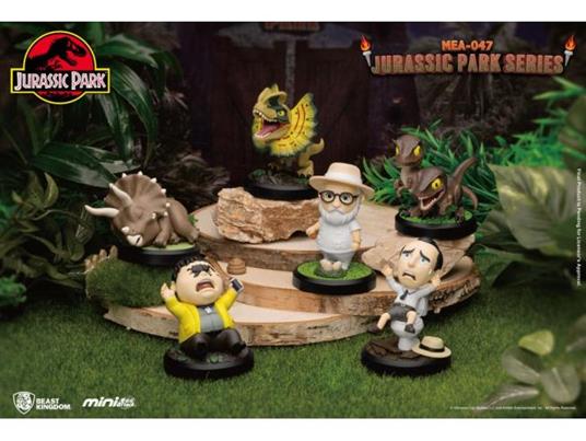 Jurassic Park Mini Uova Attack Figures Jurassic Park Series Set 10 Cm Beast Kingdom Toys