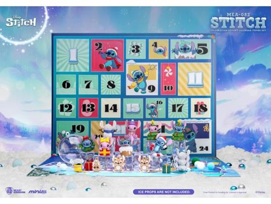 Lilo & Stitch Mini Uova Attack Calendario Dell'avvento Stitch Celebration Figura Set (cookie) 10 Cm Beast Kingdom Toys
