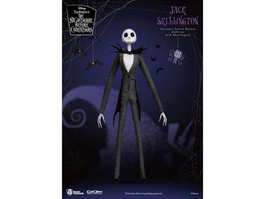 Nightmare Before Natale Dynamic 8ction Heroes Action Figura 1/9 Jack 21 Cm Beast Kingdom Toys