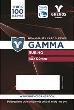 Bustine Gamma RUBINO 80x122mm (pack 100) Thick