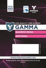Bustine Gamma QUARZO ROSA 45x70mm (pack 100) Thick